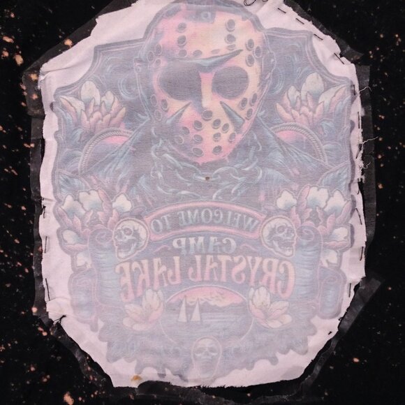 Michael Myers t-shirt Small ****READ DESCRIPTION!!!**** Cut Out Bleach Halloween - Picture 7 of 12